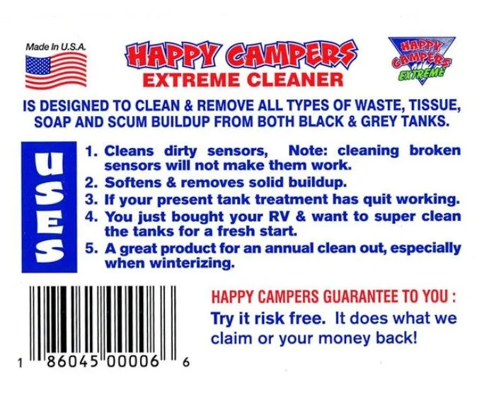 Happy Campers Extreme Clean